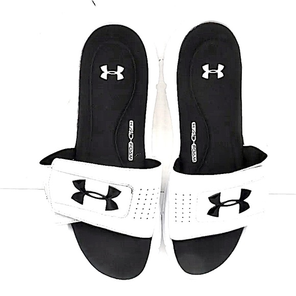 Under Armour Ignite Slide Lightweight Sandal Flip-flop, 1252510-001, Men’s Sz 8 - Picture 12 of 16
